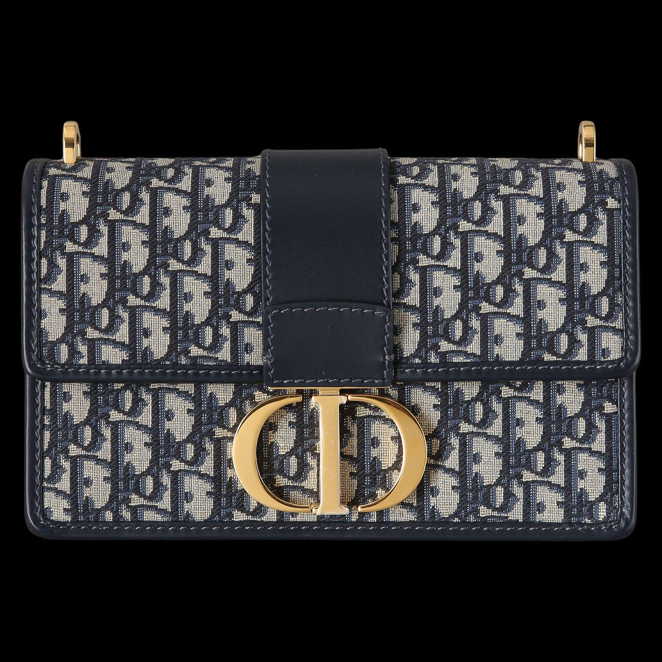 CHRISTIAN DIOR(USED)크리스찬 디올 오블리크 30 몽테인 체인 숄더백